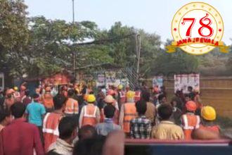 ಸಿಮೆಂಟ್ ಕಾರ್ಖಾನೆಯಲ್ಲಿ ಅವಘಡ: ಒಬ್ಬ ಕಾರ್ಮಿಕ ಸಾವು ಇನ್ನಿಬ್ಬರು ಗಂಭೀರ