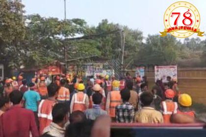 ಸಿಮೆಂಟ್ ಕಾರ್ಖಾನೆಯಲ್ಲಿ ಅವಘಡ: ಒಬ್ಬ ಕಾರ್ಮಿಕ ಸಾವು ಇನ್ನಿಬ್ಬರು ಗಂಭೀರ