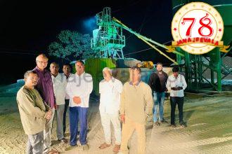 ರಸ್ತೆ ಕಾಮಗಾರಿ ಪರಿಶೀಲನೆ ನಡೆಸಿ ಗುಣಮಟ್ಟದ ಕಾಮಗಾರಿಗೆ ಸೂಚನೆ ನೀಡಿದ ಶಾಸಕರು