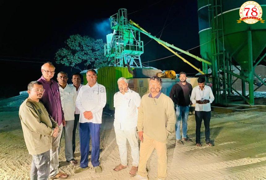 ರಸ್ತೆ ಕಾಮಗಾರಿ ಪರಿಶೀಲನೆ ನಡೆಸಿ ಗುಣಮಟ್ಟದ ಕಾಮಗಾರಿಗೆ ಸೂಚನೆ ನೀಡಿದ ಶಾಸಕರು