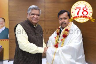 ಬಿಜೆಪಿ ನೂತನ ರಾಷ್ಟ್ರೀಯ ಕಾರ್ಯಾಧ್ಯಕ್ಷ ನಿತಿನ್ ನಬೀನ್ ಅವರನ್ನು ಭೇಟಿ ಮಾಡಿ ಶುಭ ಕೋರಿದ ಸಂಸದ ಶೆಟ್ಟರ್