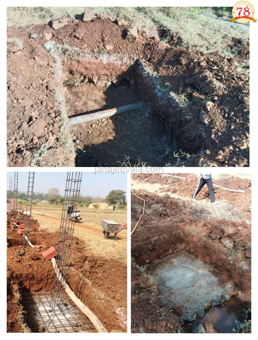 ಕಂದಾಯ ಭೂಮಿಯಲ್ಲಿ ಅಕ್ರಮ ಲೇಔಟ್, ಗ್ರಾಪಂ ದೂರು ಕೊಟ್ಟರು ಕ್ರಮ ಕೈಗೊಳ್ಳದ ಇಲಾಖೆ ; ನೀರಿನ ಪೈಪ್ಲೈನ್ ಮೇಲೆ ಕಾಂಕ್ರೀಟ್ ಹಾಕಿ ಗುಂಡಾಗಿರಿ..!