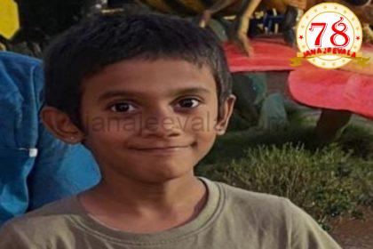 ಭೀಕರ ಅಪಘಾತ : ಕಾರು ಮರಕ್ಕೆ ಡಿಕ್ಕಿ ಹೊಡೆದು ಬಾಲಕ ಸಾವು