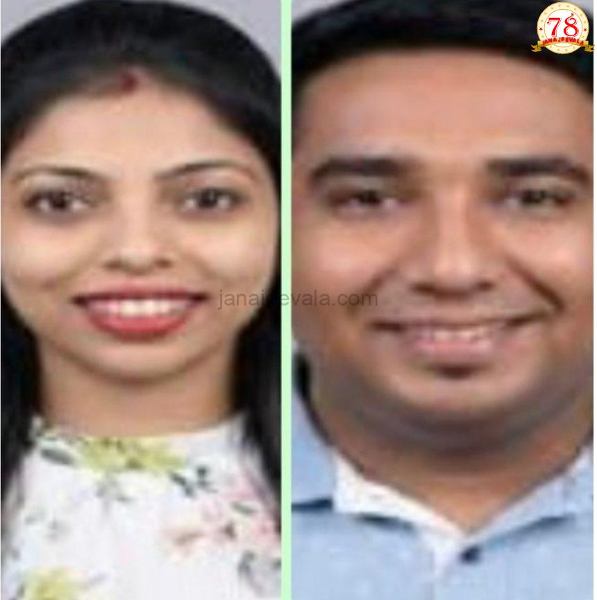 ಕಾರು-ಲಾರಿ ನಡುವೆ ಅಪಘಾತ : ಪತಿ, ಪತ್ನಿ ಸಾವು : ಬದುಕುಳಿದ 1 ವರ್ಷದ ಮಗು