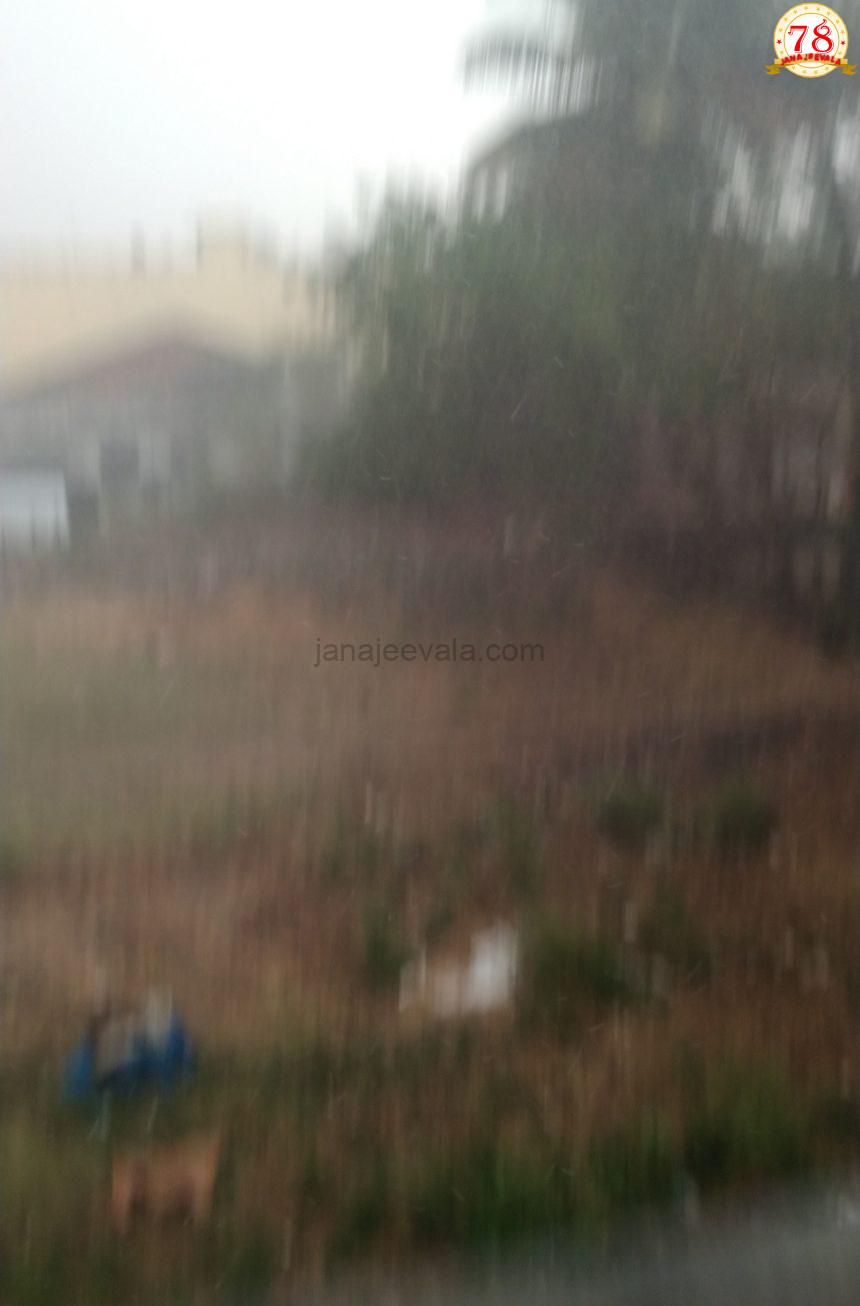 ಬೆಳಗಾವಿಯಲ್ಲಿ ಭರ್ಜರಿ ಆಲೆಕಲ್ಲು ಮಳೆ…!