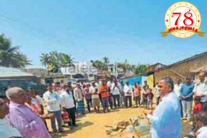 ಖಾನಾಪುರ : ವಿವಿಧ ಕಾಮಗಾರಿಗಳಿಗೆ ಶಾಸಕ ವಿಠ್ಠಲ ಹಲಗೇಕರ ಭೂಮಿಪೂಜೆ