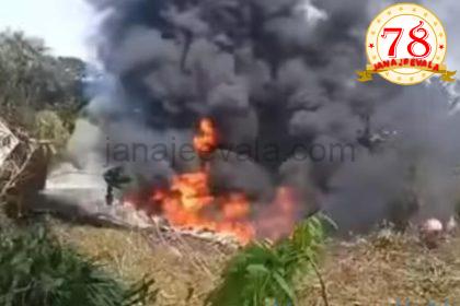 80 ಸೈನಿಕರಿದ್ದ ಕೊಲಂಬಿಯಾ ಸೇನಾ ವಿಮಾನ ಪತನ