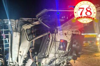 ಮಂತ್ರಾಲಯ ಬಳಿ ಭೀಕರ ಅಪಘಾತಕ್ಕೆ 8 ಜನರ ಸಾವು 