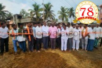 ಚಿಕ್ಕದಿನ್ನಕೊಪ್ಪ ಗ್ರಾಮದ ರಸ್ತೆ ಕಾಮಗಾರಿ ಸಂಚಾರಕ್ಕೆ ಮುಕ್ತ : ಶಾಸಕ ವಿಠ್ಠಲ ಹಲಗೇಕರ